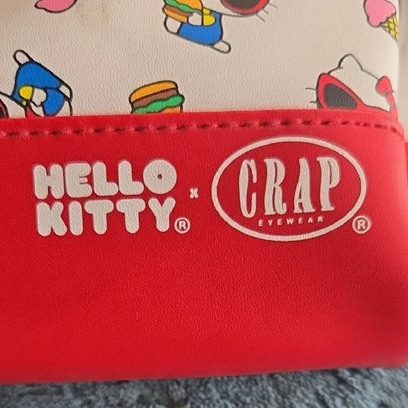 Crap Eyewear Hello Kitty Womens Sunglasses with Red Bow and Black Frame. RARE. - Picture 7 of 7